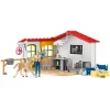 Flat River Group Schleich Farm World Veterinarian Practice with Pets - 43pc Playset* Animal Figures|Dress Up
