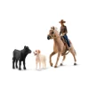 Flat River Group Schleich Farm World Western Riding Adventures Playset - 6 Pieces* Animal Figures|Dress Up
