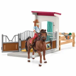 Flat River Group Schleich Horse Club: Hannah & Cayenne Horse Box Playset* Animal Figures|Dress Up