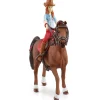Flat River Group Schleich Horse Club: Hannah & Cayenne Horse & Rider Figurine Set* Animal Figures|Dress Up