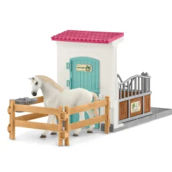 Flat River Group Schleich Horse Club: Horse Stall Extension - 21 Piece Playset* Animal Figures|Dress Up