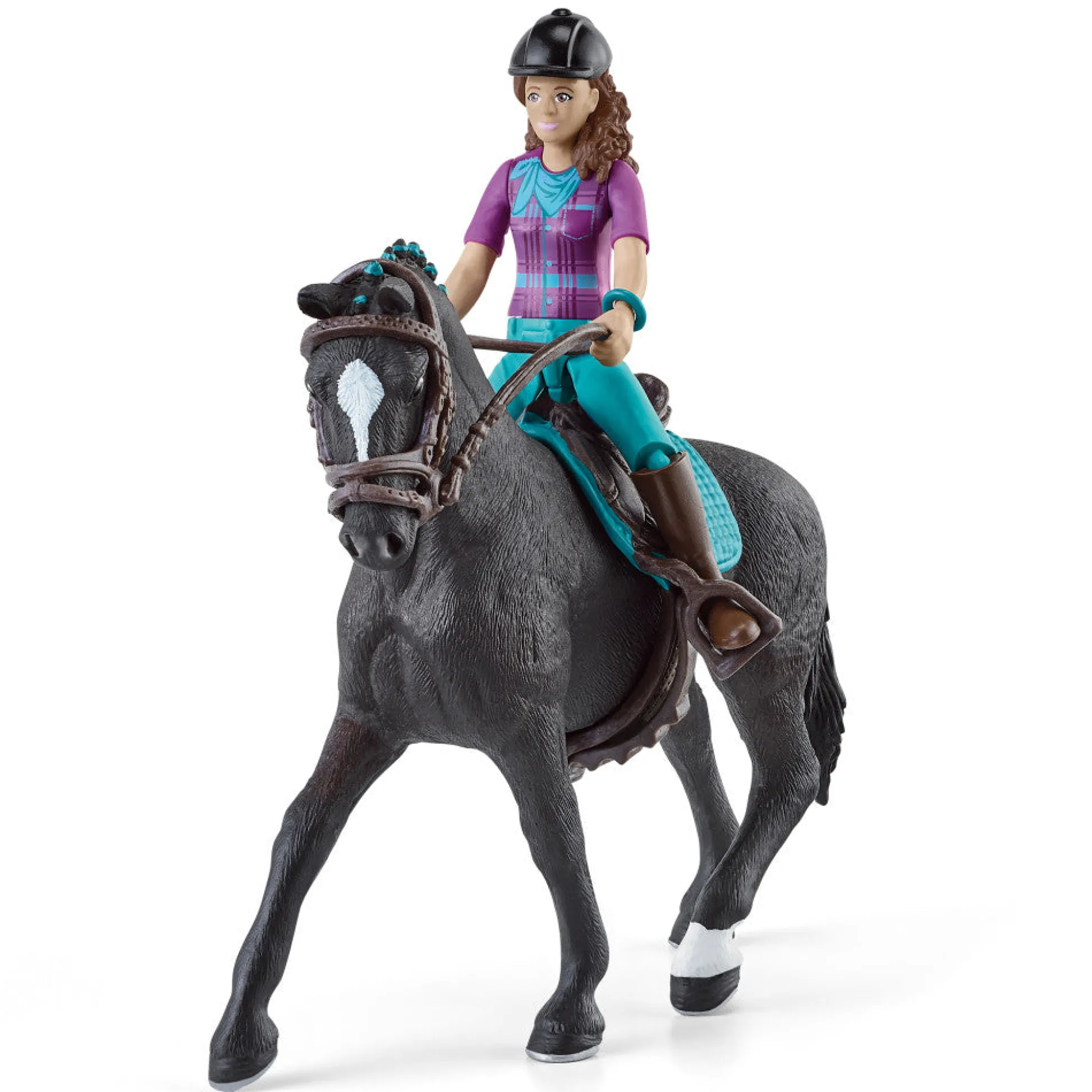 Flat River Group Schleich Horse Club: Lisa & Storm - Horse & Rider Figurine Playset* Animal Figures|Dress Up