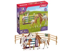 Flat River Group Schleich Horse Club: Lisa's Tournament Training - 11 Piece Playset* Animal Figures|Dress Up