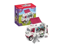 Flat River Group Schleich Horse Club Mobile Vet Playset with Hanoverian Foal* Dress Up|Animal Figures