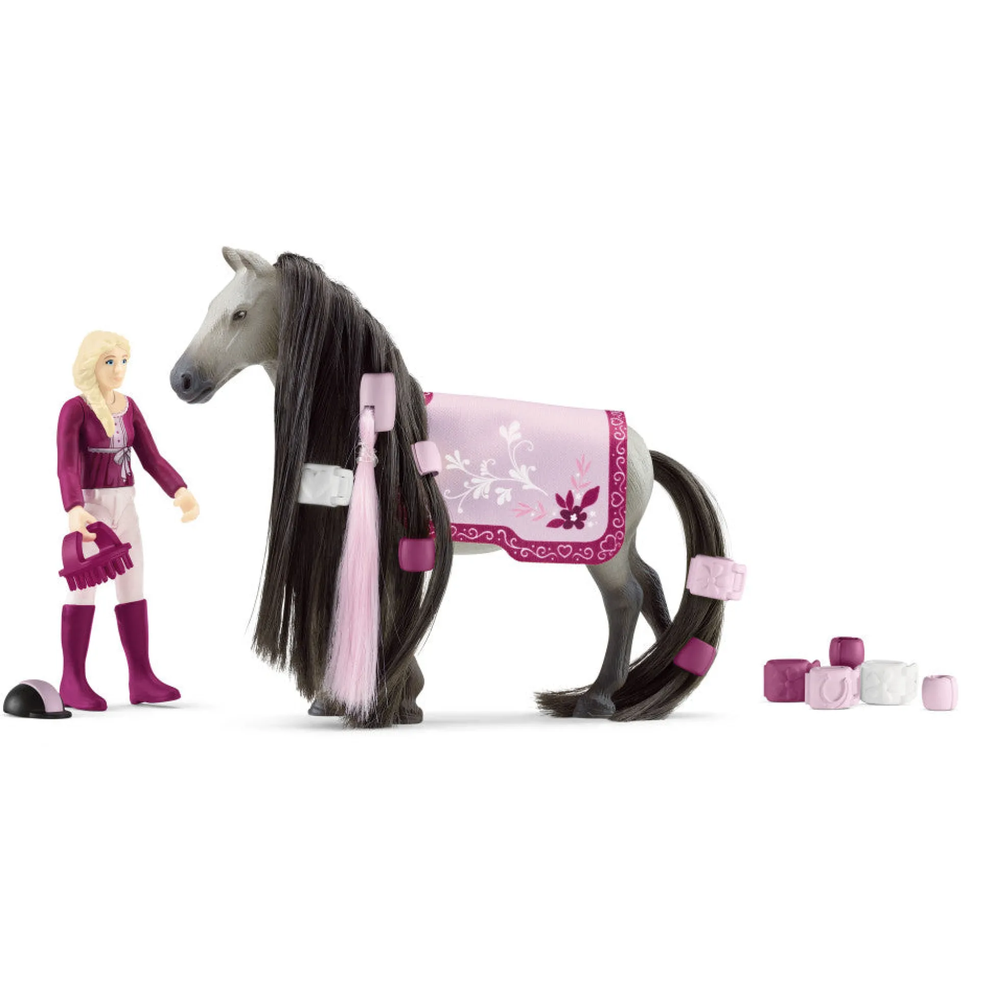 Flat River Group Schleich Horse Club Sofia's Beauties: Sophia & Dusty 8pc Playset* Animal Figures|Dress Up