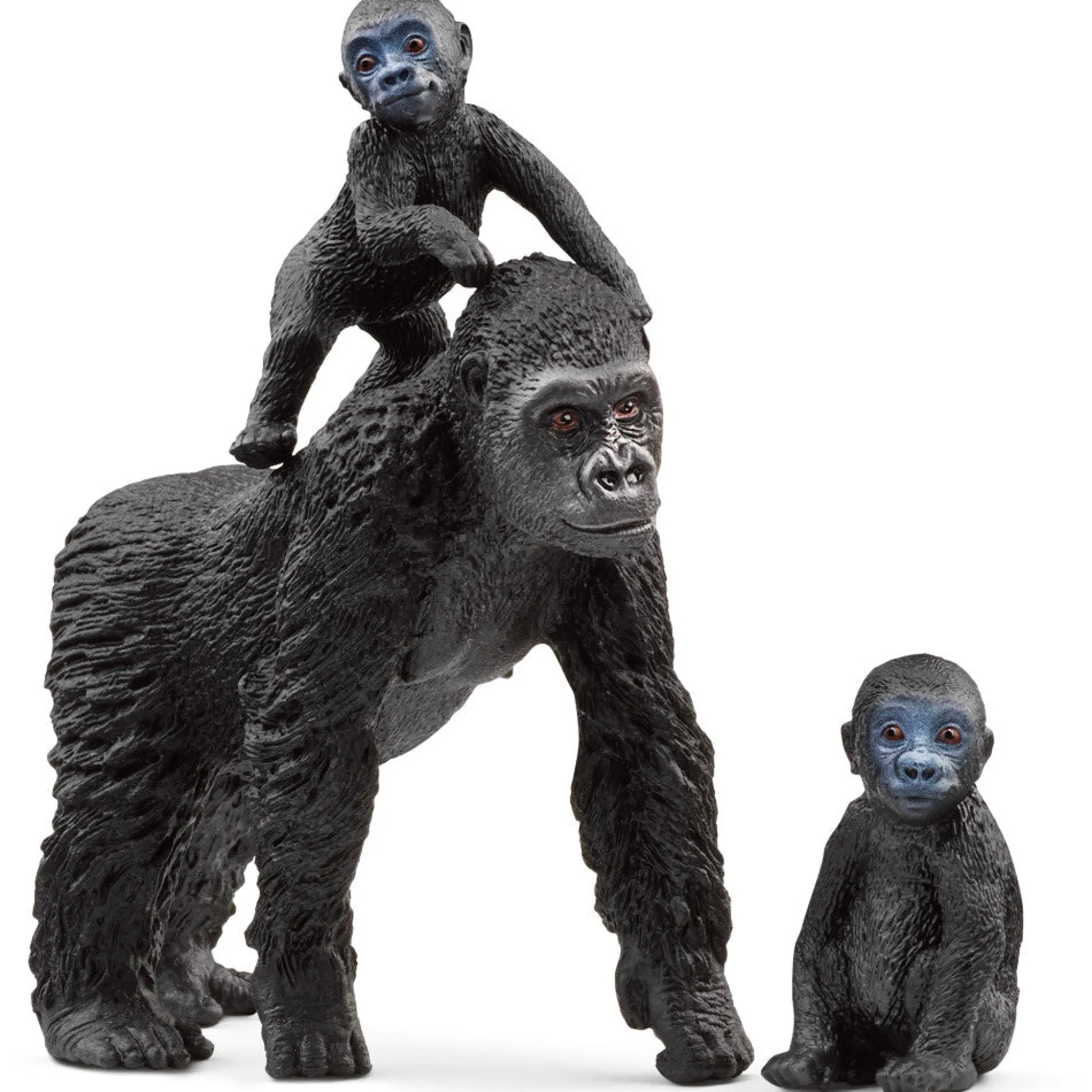 Flat River Group Schleich Wild Life Gorilla Family 7.5 inch Jungle Playset* Animal Figures|Dress Up