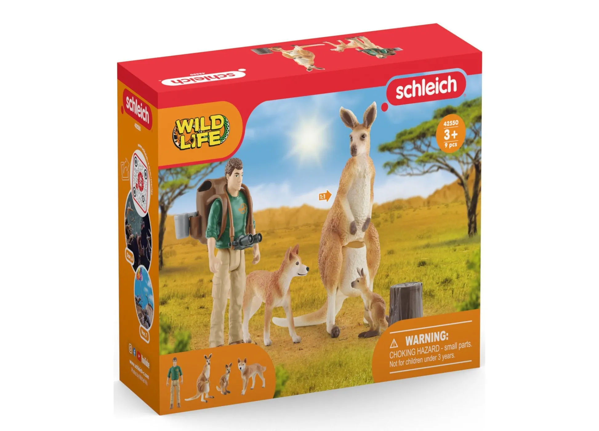 Flat River Group Schleich Wild Life: Outback Adventures 9-Piece Playset* Playsets & Vehicles
