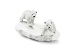 Flat River Group Schleich Wild Life Polar Playground 4pc Arctic Animal Figurine Set* Animal Figures