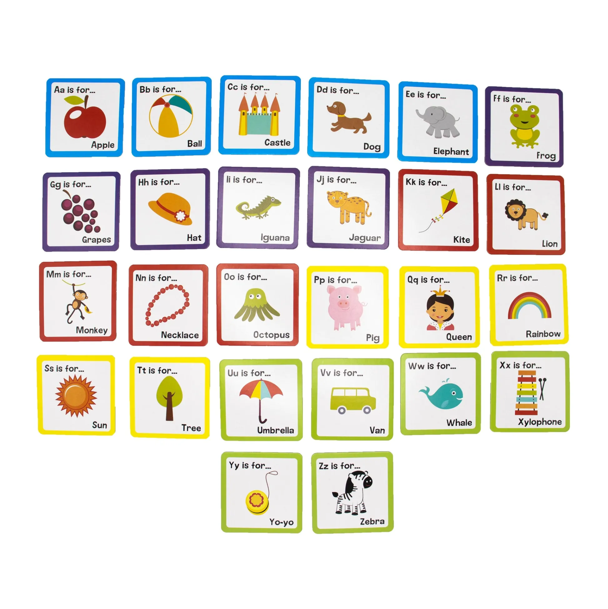 AreYouGame Scholastic Alphabet Match-Up Game - Early Literacy Booster* Preschool Education Toys & Activities