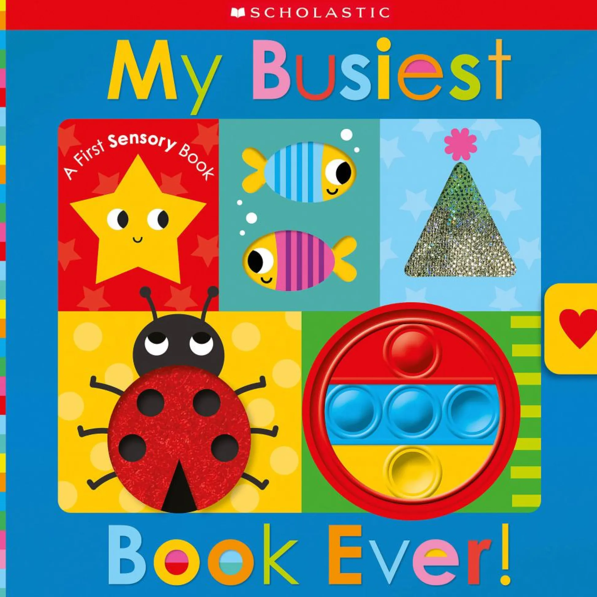 Readerlink Distribution Services Scholastic Early Learners: My Busiest Book Ever! Interactive Board Book*Kids Reading, Writing & Speech|Kids Books