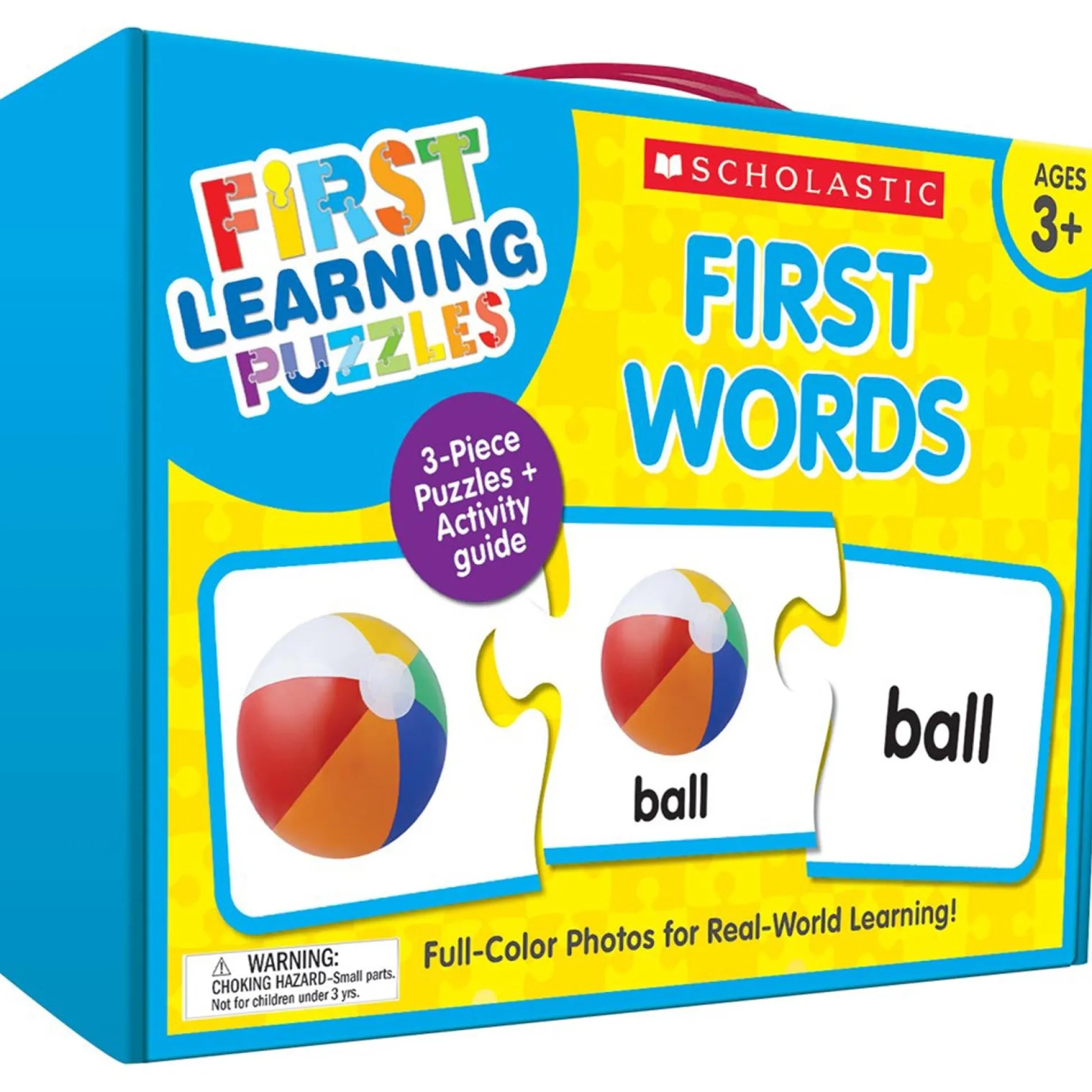 Educators Resource Scholastic First Learning Puzzles: First Words - Educational Toy* Puzzles
