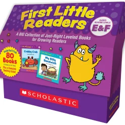 Educators Resource Scholastic First Little Readers Classroom Set: 80 Books, Levels E & F*Kids Reading, Writing & Speech|Kids Books