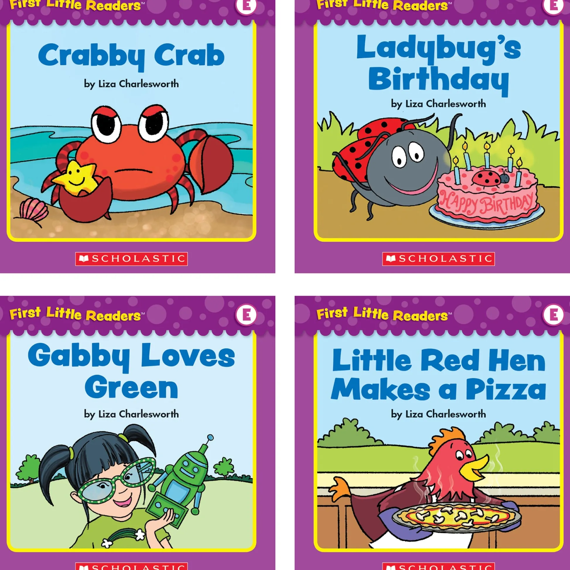 Educators Resource Scholastic First Little Readers Classroom Set: 80 Books, Levels E & F*Kids Reading, Writing & Speech|Kids Books