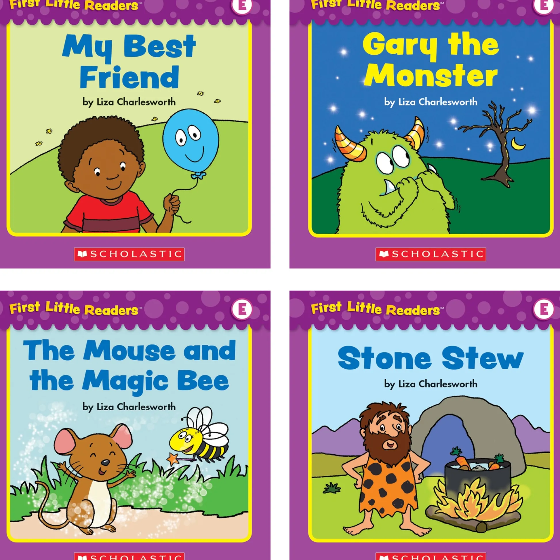 Educators Resource Scholastic First Little Readers Classroom Set: 80 Books, Levels E & F*Kids Reading, Writing & Speech|Kids Books