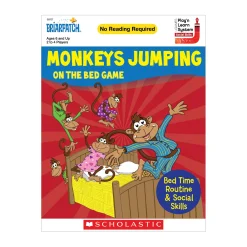 AreYouGame Scholastic Monkeys Jumping on the Bed Color Matching Game* Social & Emotional Skills