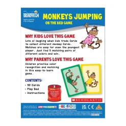 AreYouGame Scholastic Monkeys Jumping on the Bed Color Matching Game* Social & Emotional Skills