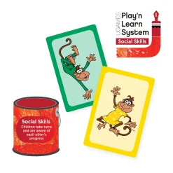 AreYouGame Scholastic Monkeys Jumping on the Bed Color Matching Game* Social & Emotional Skills