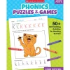Educators Resource Scholastic Phonics Puzzles & Games - PreK-K Activity Book* Puzzles|Coloring Books & Activity Books
