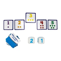 AreYouGame Scholastic Roll and Match Math Game - Dice and Number Fun* Dice, Roll & Write Games