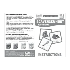 AreYouGame Scholastic Scavenger Hunt Indoor Family Game by Briarpatch* Family & Entertainments Games