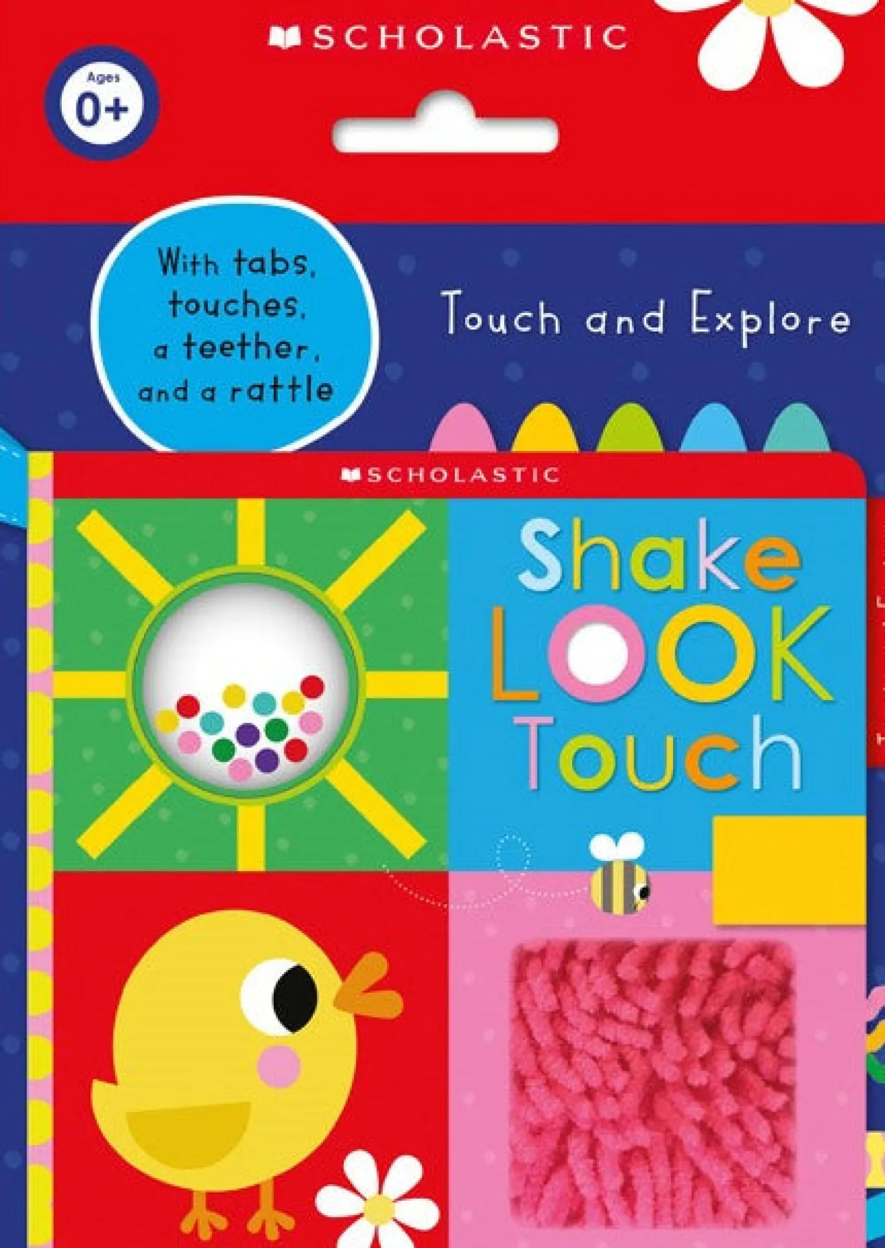 Readerlink Distribution Services Scholastic Shake Look Touch Interactive Cloth Book*Kids Reading, Writing & Speech|Kids Books