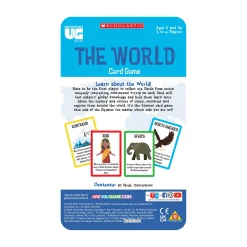 AreYouGame Scholastic The World Explorers Illustrated Fact Card Game* Card Games