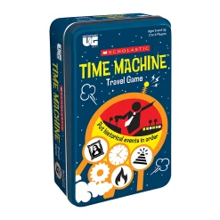 AreYouGame Scholastic Time Machine Educational Travel Game Tin* Role-Playing Games|Board Games