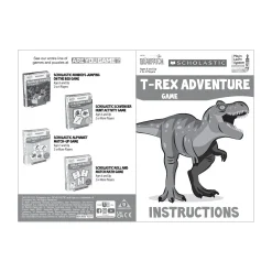 AreYouGame Scholastic T-Rex Adventure Strategy Board Game* Role-Playing Games|Board Games