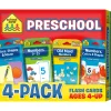 Educators Resource School Zone Preschool Learning Flash Cards - 4-Pack Educational Set* Preschool Education Toys & Activities