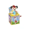 Flat River Group Schylling Musical Polka Puppy Tin Jack-in-the-Box Toy* Preschool Education Toys & Activities