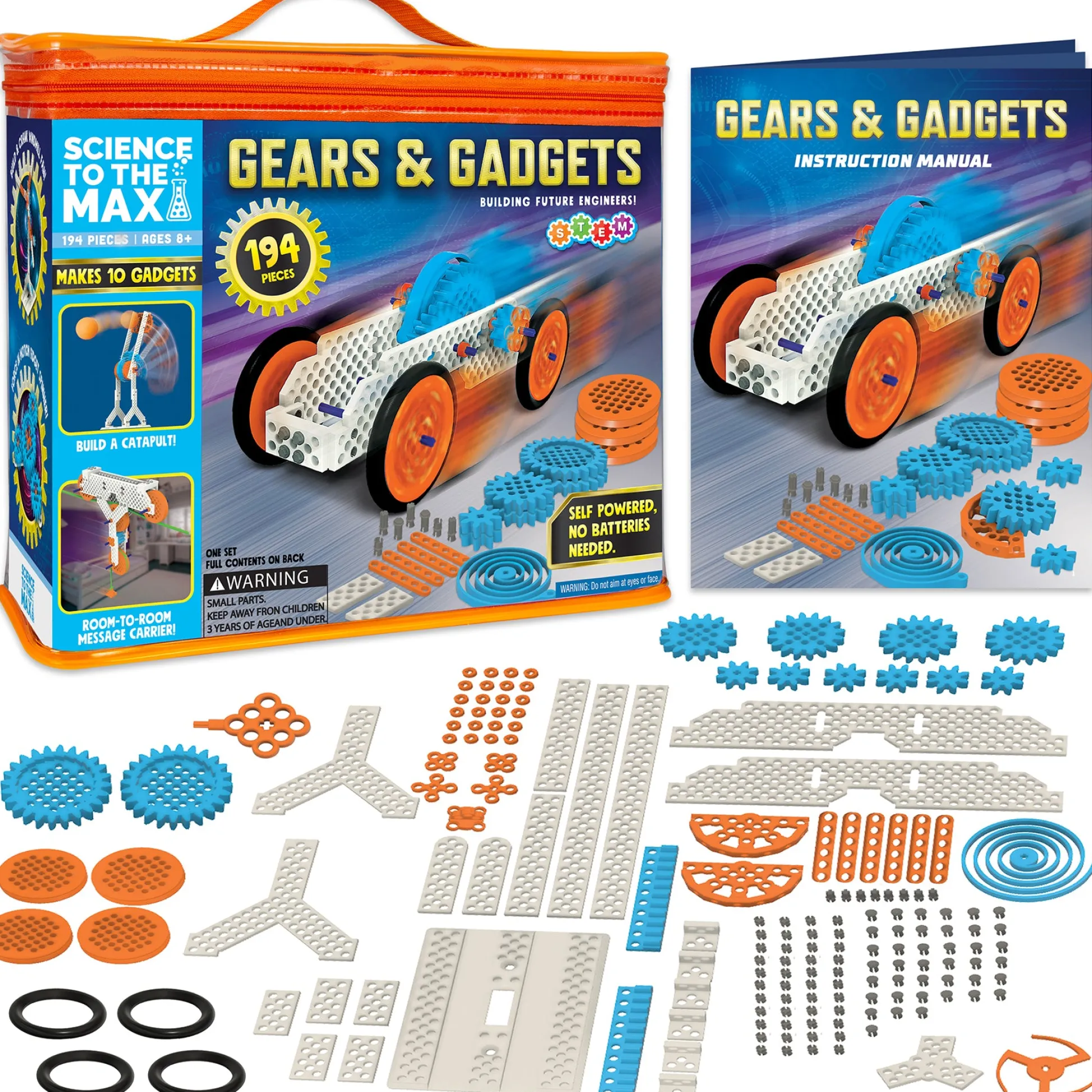 Educators Resource Science to the Max Gears & Gadgets Engineering Lab Kit* Engineering Toys