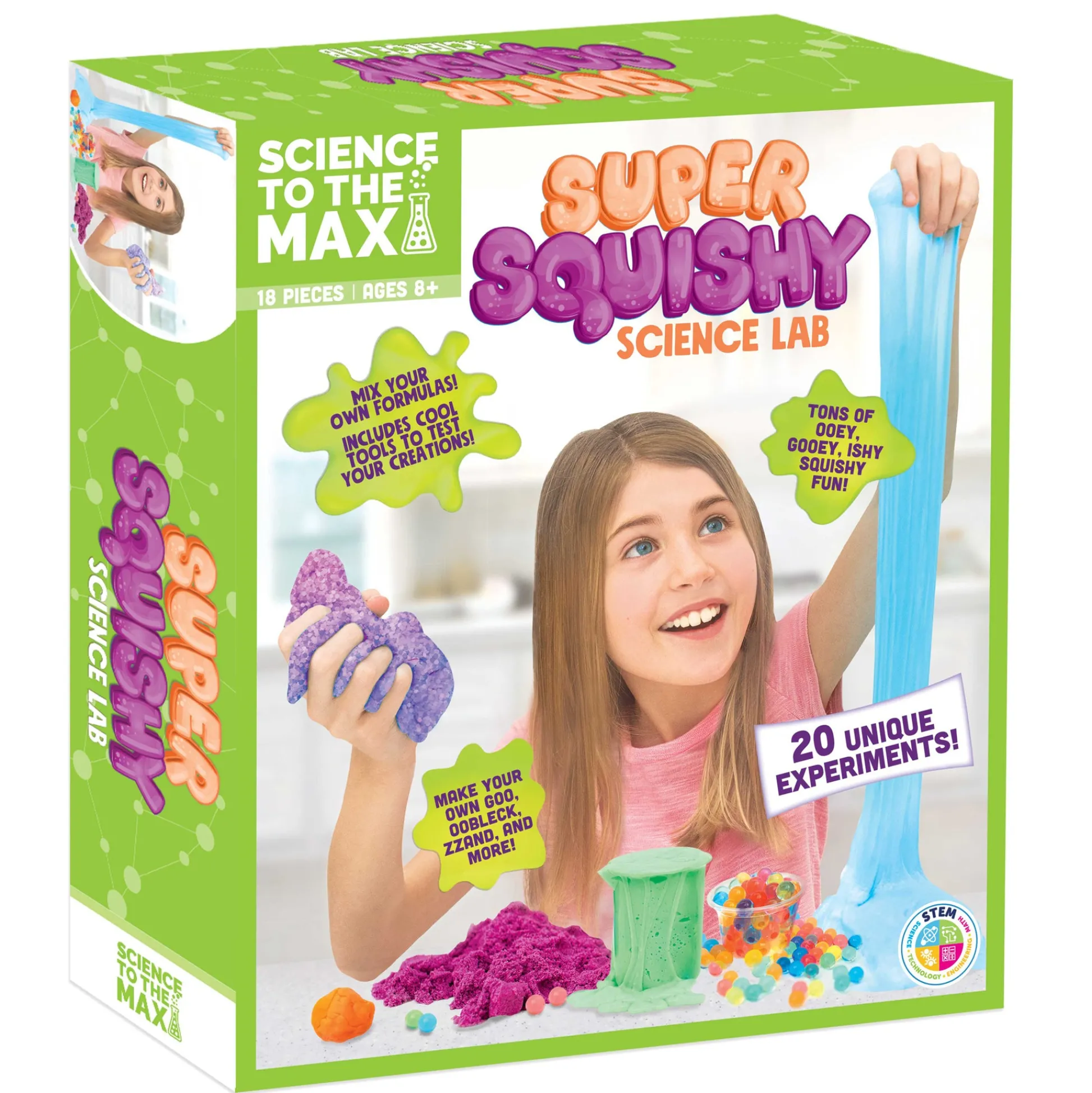 Educators Resource Science to the Max Squishy Science Lab Polymer Exploration Kit* Science & Discovery