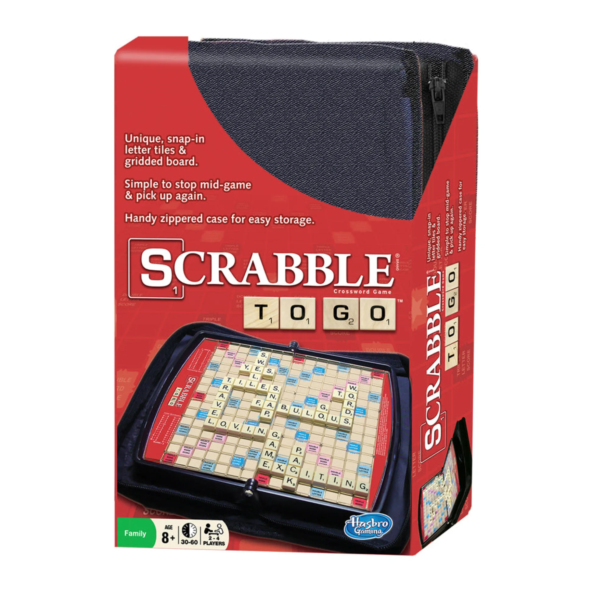 AreYouGame Scrabble To Go Portable Edition Board Game* Reading, Writing & Speech|Board Games