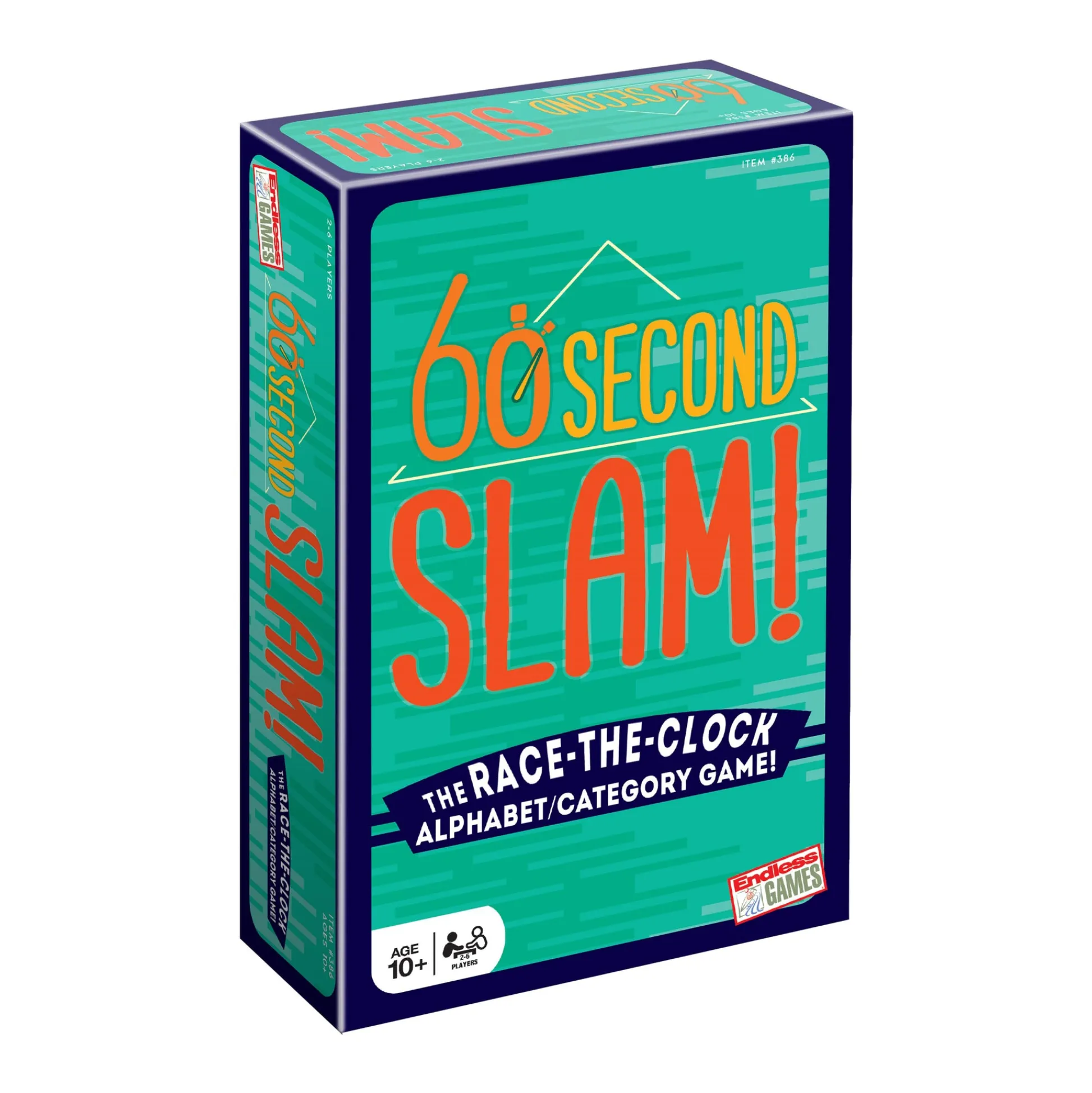 AreYouGame 60-Second Slam! Fast-Paced Alphabet Category Game* Family & Entertainments Games