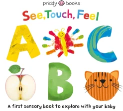Readerlink Distribution Services SEE, TOUCH, FEEL: ABC Sensory Board Book*Kids Reading, Writing & Speech|Kids Books
