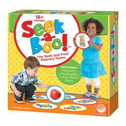 AreYouGame Seek-a-Boo Memory Matching Game by MindWare* Preschool Education Toys & Activities
