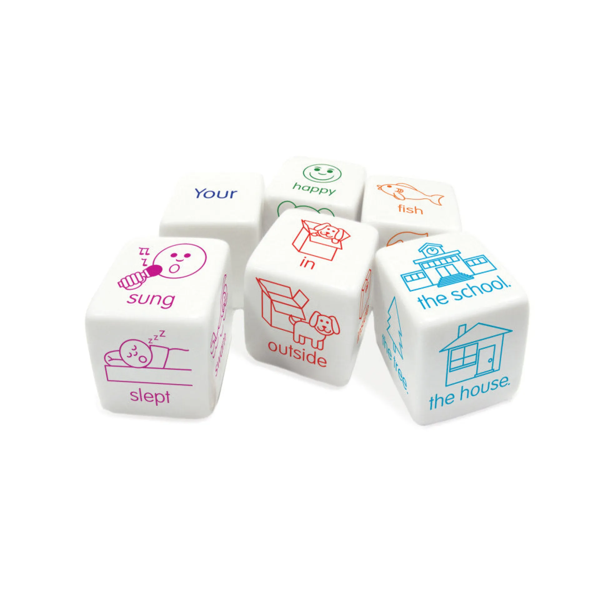Flat River Group Sentence Dice - Educational Learning Game for Kids Ages 5-8* Preschool Education Toys & Activities