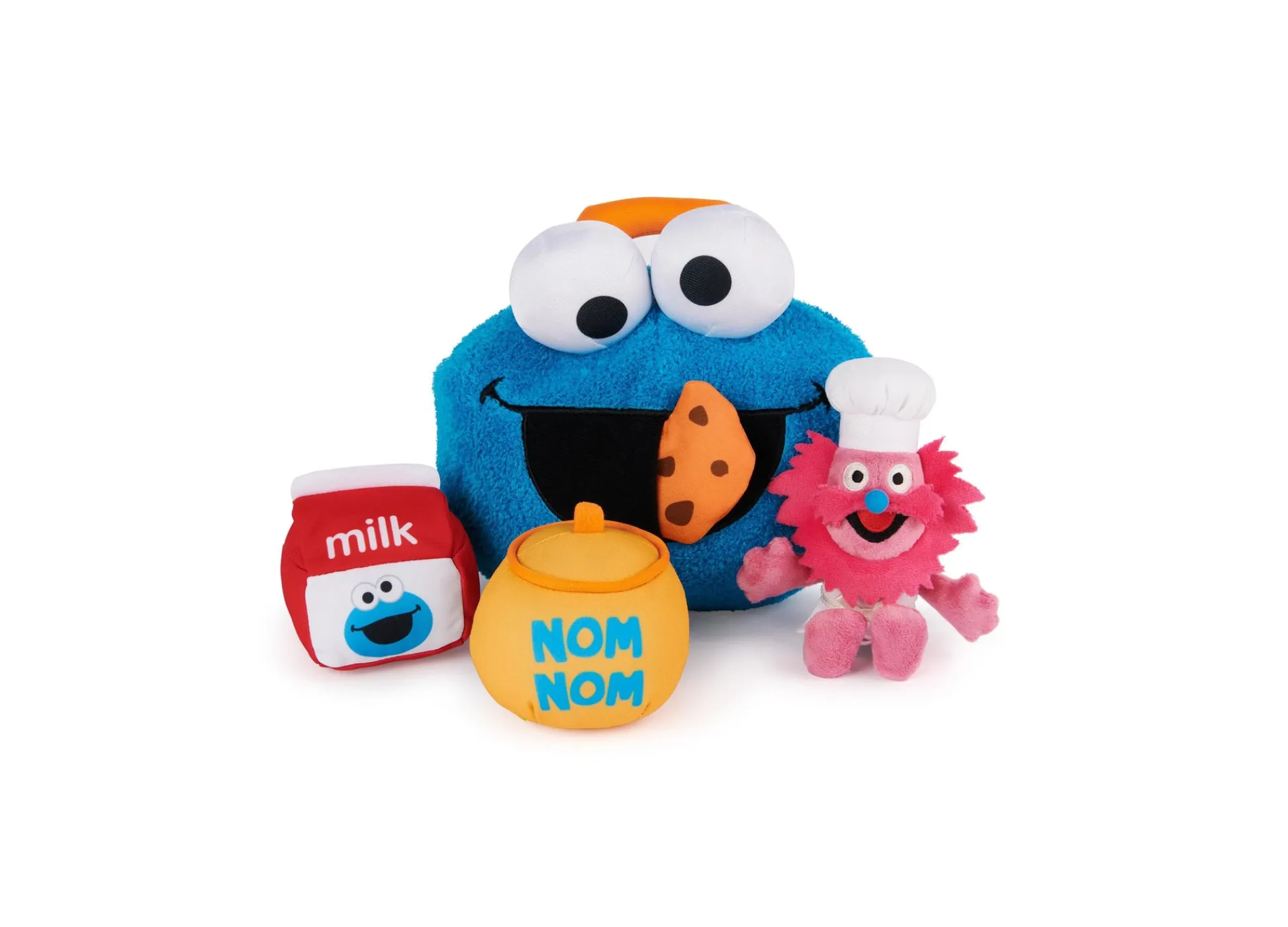 Macy's - Supplier Sesame Street Cookie Monster & Gonger 8 inch Interactive Plush Playset* Preschool Pals|Stuffed Animals