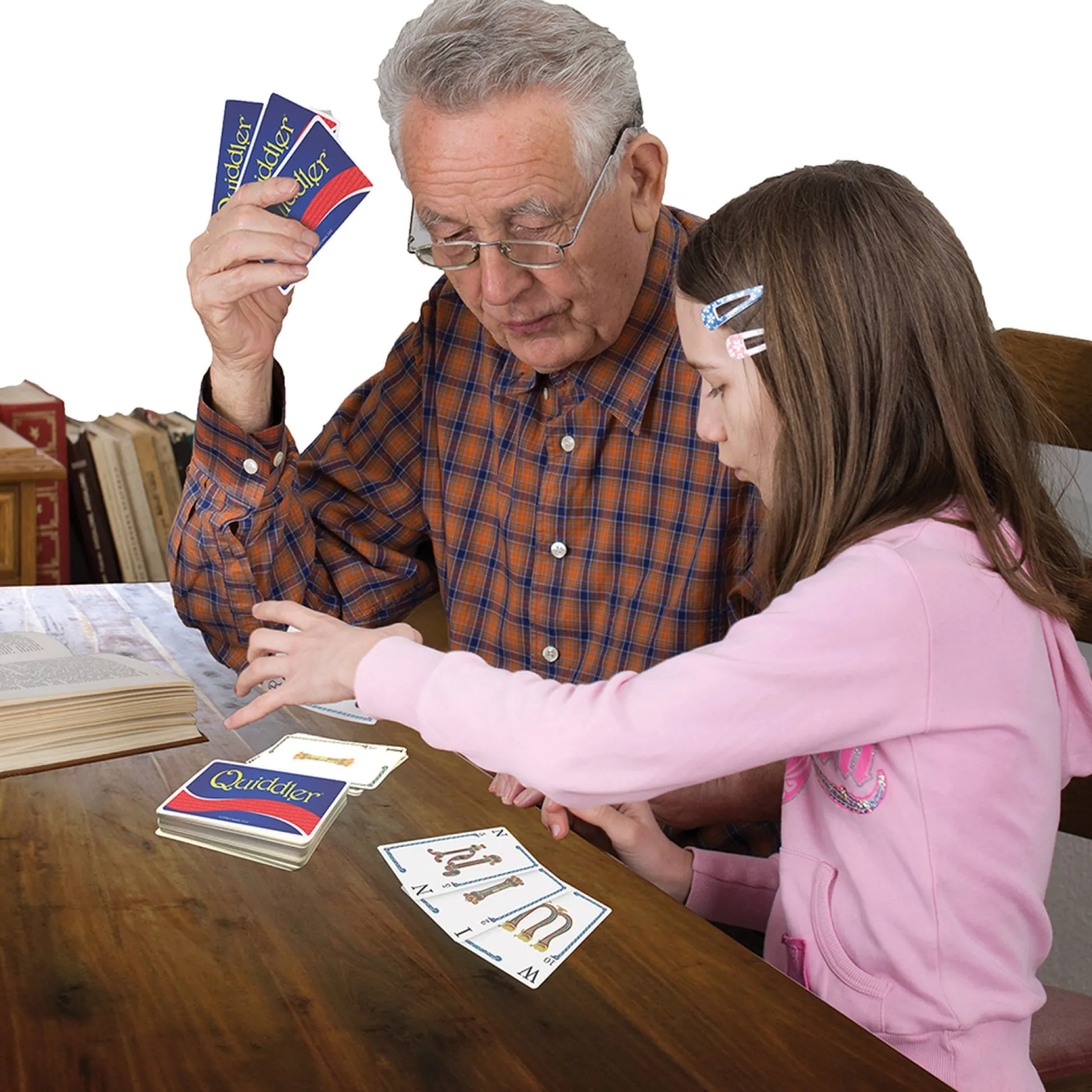 Educators Resource SET Family Games Quiddler Dual Word Card Game Pack* Card Games