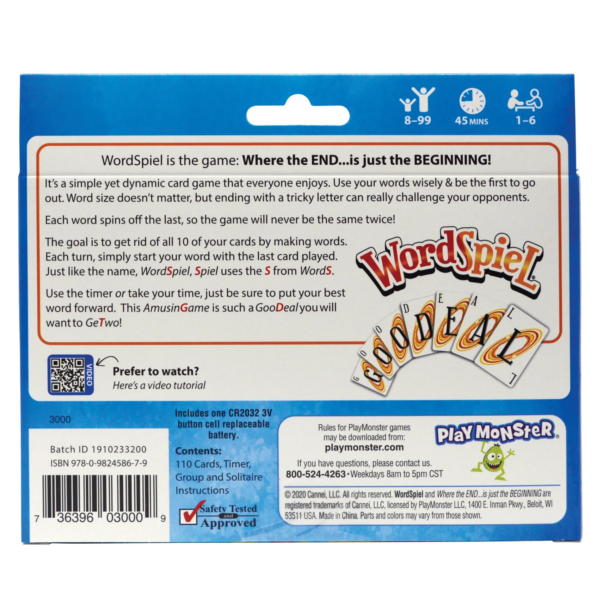 Educators Resource SET Family Games Wordspiel Card Game Duo Pack* Card Games