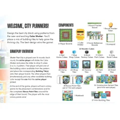 Flat River Group Shake That City Strategy Board Game - Urban Planning Dexterity Challenge* Board Games|Role-Playing Games