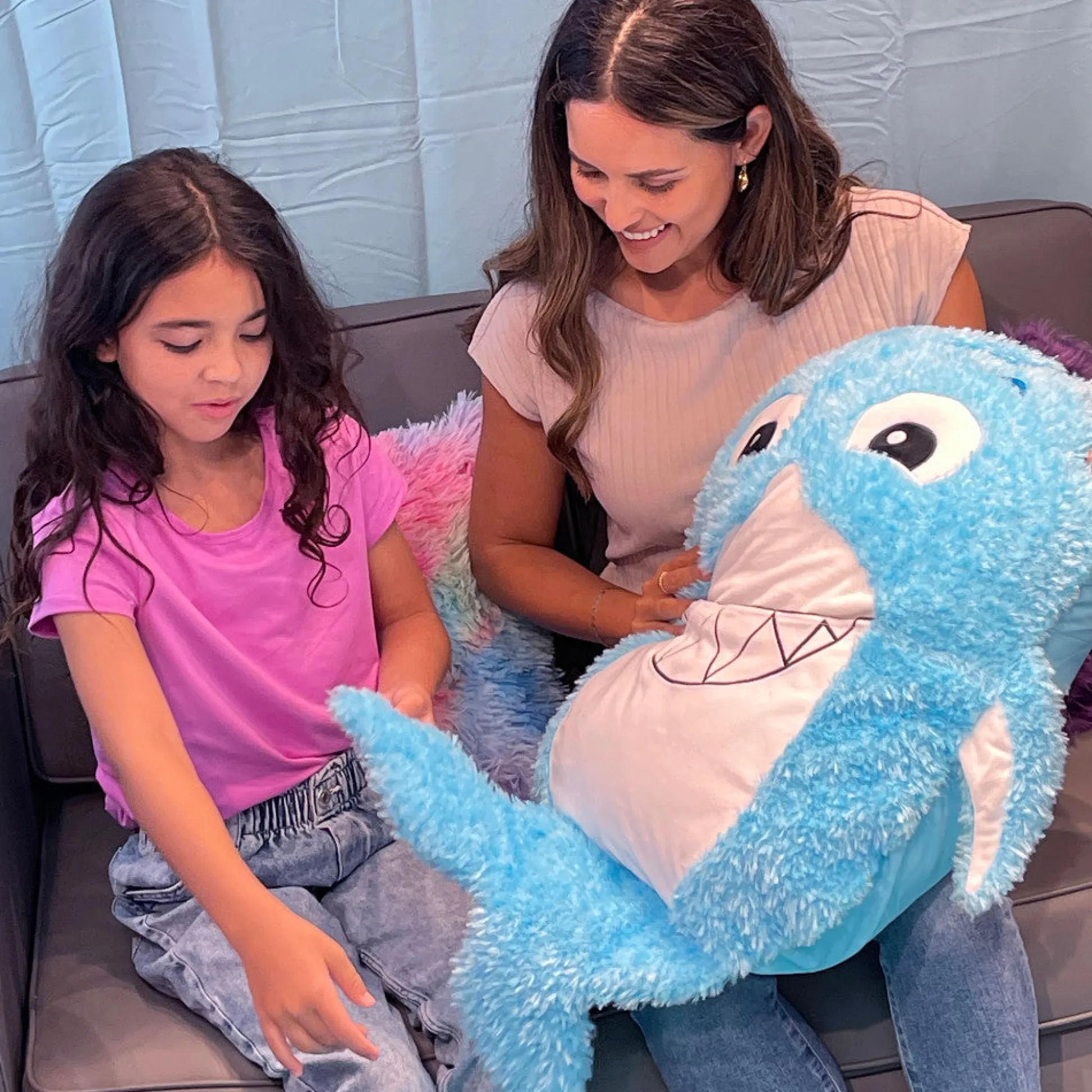 Flat River Group Shamzees Shark Plush Pillow Cover - Huggable Blue Friend for Bedtime* Stuffed Animals|Stuffed Animals & Plush Toys