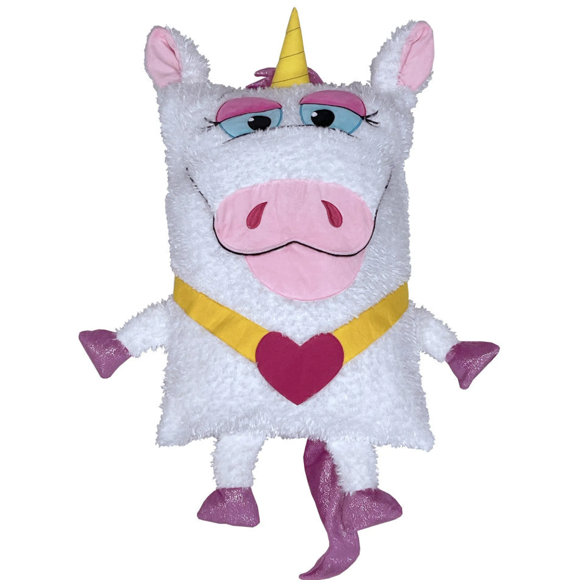 Flat River Group Shamzees Unicorn Magic Plush Pillow Cover - White & Purple* Stuffed Animals|Stuffed Animals & Plush Toys