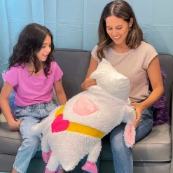 Flat River Group Shamzees Unicorn Magic Plush Pillow Cover - White & Purple* Stuffed Animals|Stuffed Animals & Plush Toys