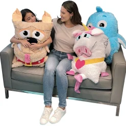 Flat River Group Shamzees Unicorn Magic Plush Pillow Cover - White & Purple* Stuffed Animals|Stuffed Animals & Plush Toys