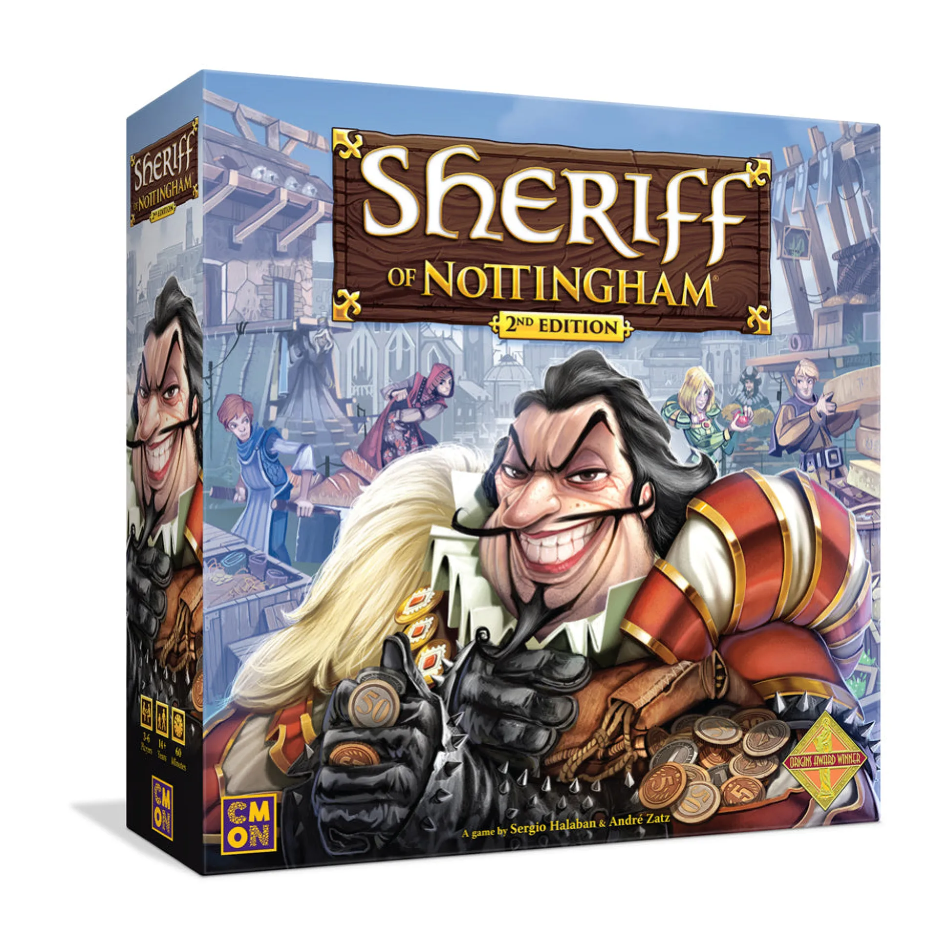 AreYouGame Sheriff of Nottingham 2nd Edition Strategic Board Game* Board Games|Role-Playing Games