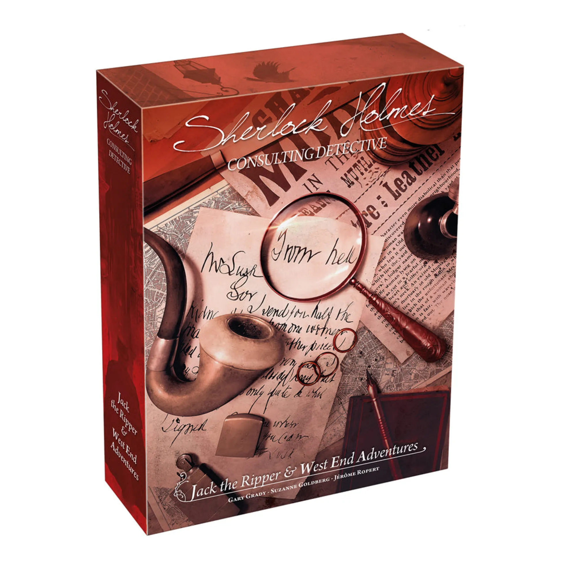 AreYouGame Sherlock Holmes Consulting Detective: Jack the Ripper & West End Adventures Board Game* Board Games|Role-Playing Games