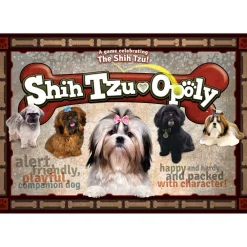 Flat River Group Shih Tzu-Opoly Dog Themed Monopoly Style Board Game* Board Games|Role-Playing Games