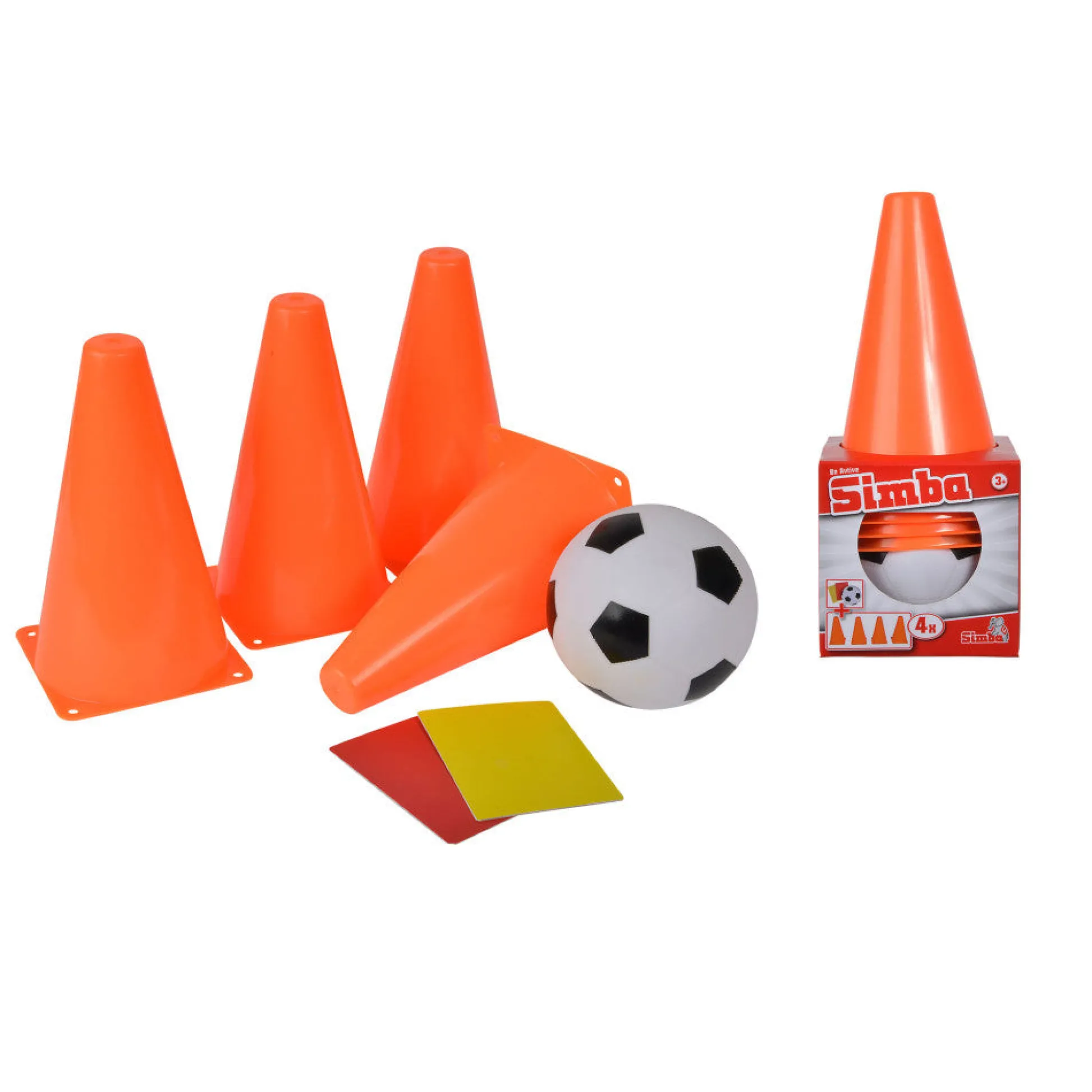 Flat River Group Simba Toys Soccer Training Cone Set with Ball and Referee Cards* Toy Sports