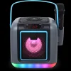 Singing Machine Cube Portable Bluetooth Karaoke System with 22 Voice Effects and LED Light Show* Karaoke Machines & Accessories|Electronics